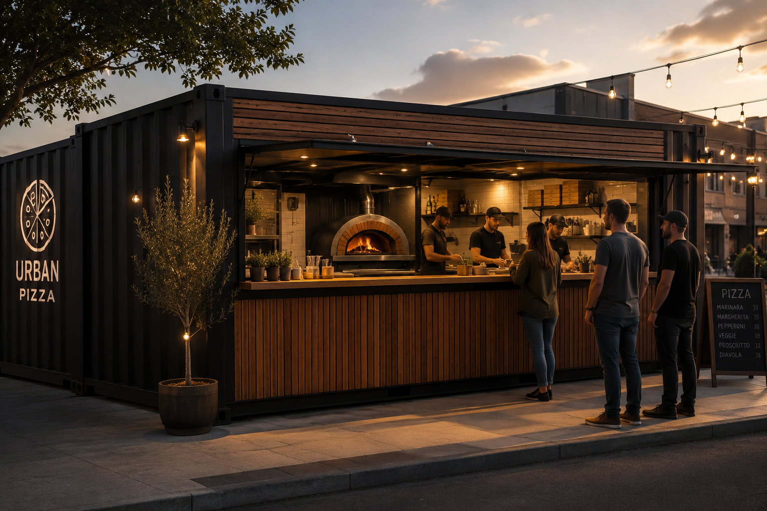 Container Pizzeria: The Complete Guide to Opening a Turnkey Mobile or Fixed Pizzeria