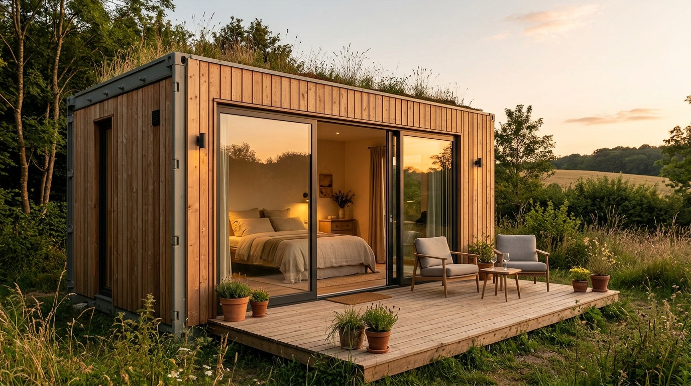 Shipping Container Guest House